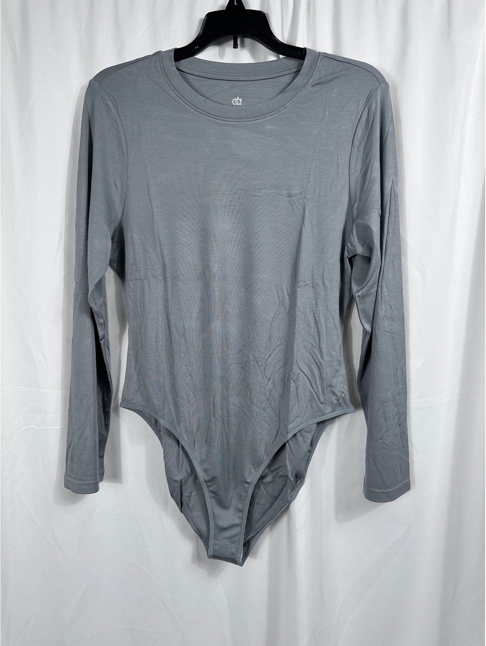 David Archy Women's Long Sleeve Bodysuit XL Wild Dove MicroModal Spandex